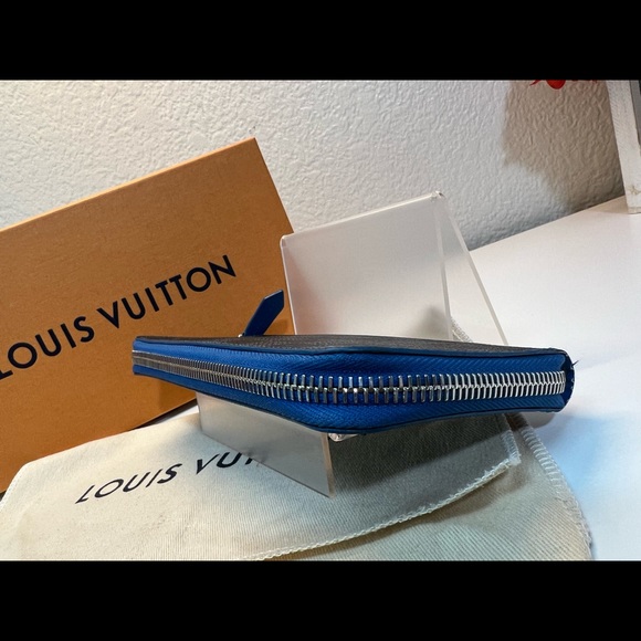 Louis Vuitton Damier Graphite Blue Vasco Wallet - Picture 6 of 12